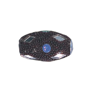 Decorated or Embellished Clay Beads 15732