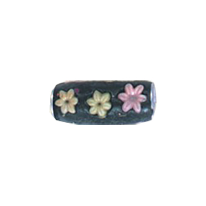 Decorated or Embellished Clay Beads 15762