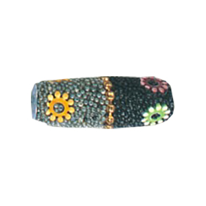 Decorated or Embellished Clay Beads 15775