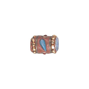Decorated or Embellished Clay Beads 16007