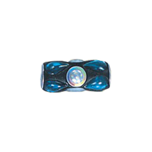 Decorated or Embellished Clay Beads 15902
