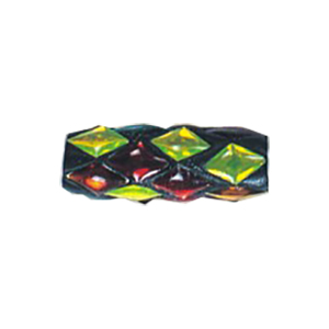 Decorated or Embellished Clay Beads 15937