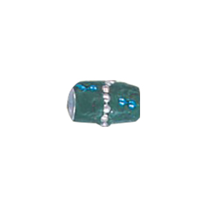 Decorated or Embellished Clay Beads 16021