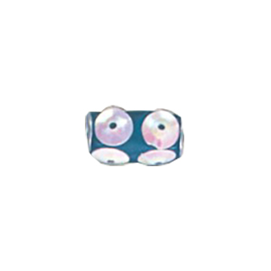 Decorated or Embellished Clay Beads 16026