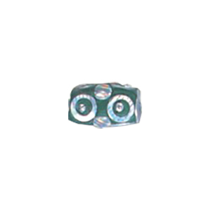 Decorated or Embellished Clay Beads 16033