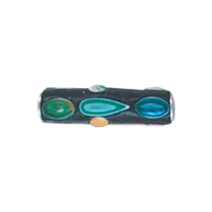 Decorated or Embellished Clay Beads 16039