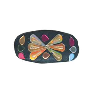 Decorated or Embellished Clay Beads 16050