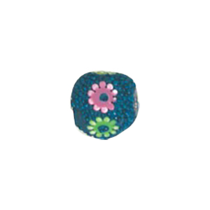 Decorated or Embellished Clay Beads 15943