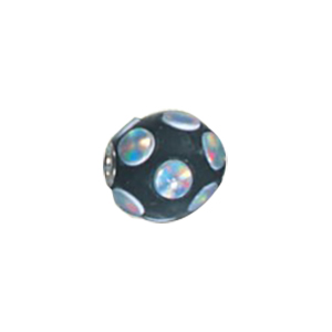 Decorated or Embellished Clay Beads 15947