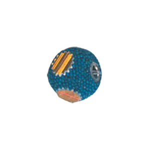 Decorated or Embellished Clay Beads 15951