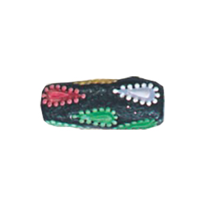 Decorated or Embellished Clay Beads 15984