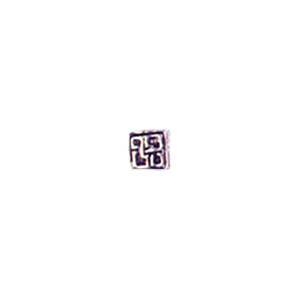 Zinc Alloy casted beads 9389