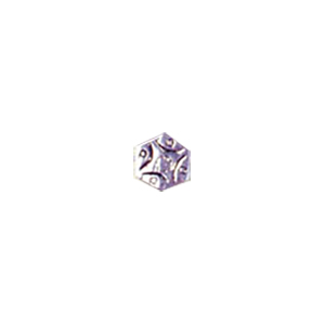 Zinc Alloy casted beads 9397