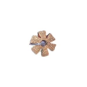 Hollow Engraved Fancy Metal Beads 17008