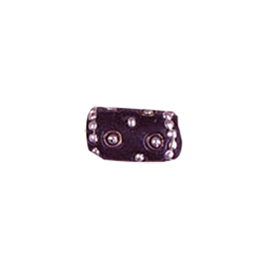 Decorated or Embellished Clay Beads 9462