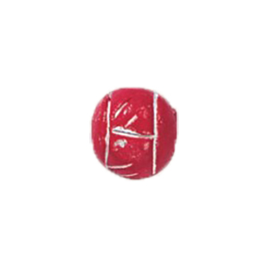 Hand painted Clay Beads 16472