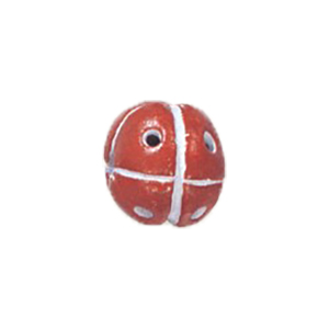 Hand painted Clay Beads 16482