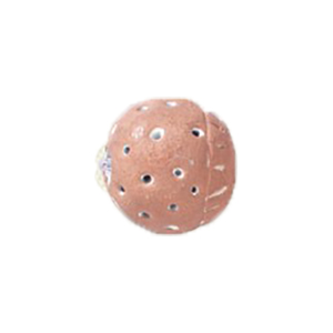 Hand painted Clay Beads 16484