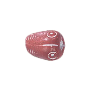 Hand painted Clay Beads 16492