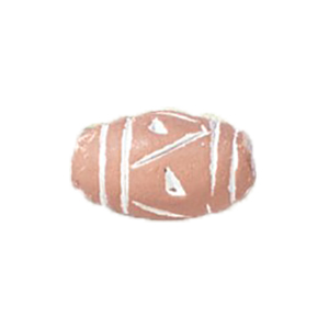 Hand painted Clay Beads 16495