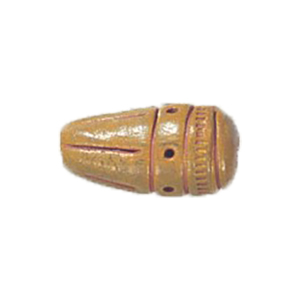 Hand painted Clay Beads 16506