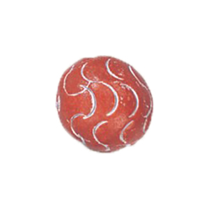 Hand painted Clay Beads 16518
