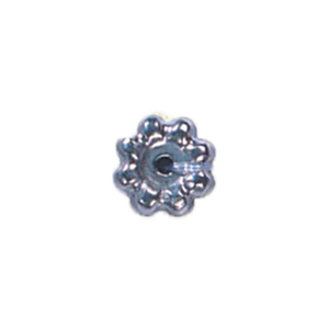 Hollow Beads stamped Metal sheet Electroplated 16587