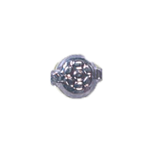 Hollow Beads stamped Metal sheet Electroplated 16598