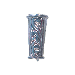 Hollow Metal Cone Beads stamped Metal sheet electroplated 16628