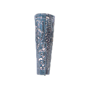 Hollow Metal Cone Beads stamped Metal sheet electroplated 16629