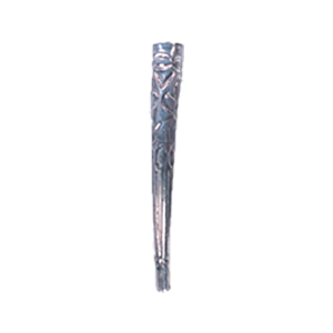 Hollow Metal Cone Beads stamped Metal sheet electroplated 16655