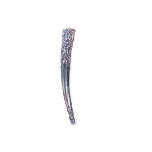 Hollow Metal Cone Beads stamped Metal sheet electroplated 16656
