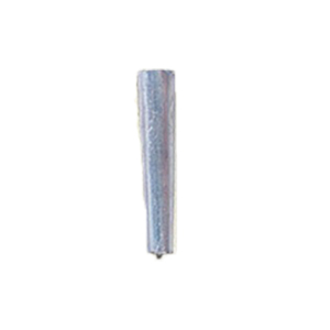Hollow Metal Cone Beads stamped Metal sheet electroplated 16673