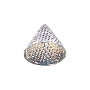 Hollow Metal Cone Beads stamped Metal sheet electroplated 16679