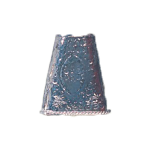 Hollow Metal Cone Beads stamped Metal sheet electroplated 16683