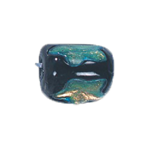 Handmade and Fused Semi Dichroic Glass Beads 16727