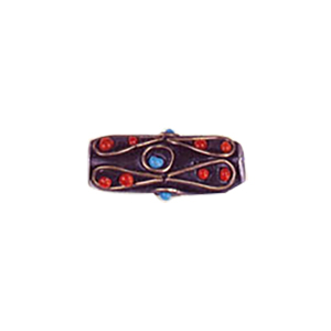 Decorated or Embellished Clay Beads 9501
