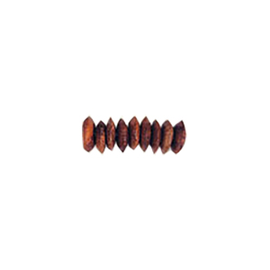 Plain Wood Beads 9518