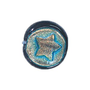 Handmade and Fused Semi Dichroic Glass Beads 16744