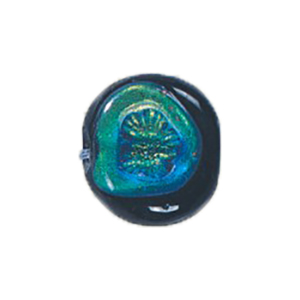 Handmade and Fused Semi Dichroic Glass Beads 16745