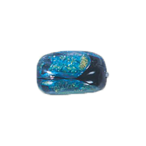 Handmade and Fused Semi Dichroic Glass Beads 16752