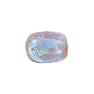 Handmade and Fused Semi Dichroic Glass Beads 16755