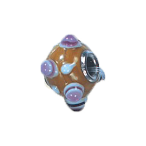 Designer Lampworked Glass Beads Handmade 16786