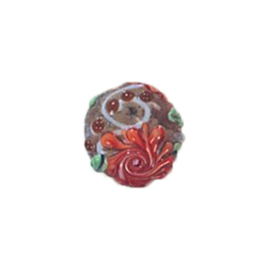 Designer Lampworked Glass Beads Handmade 16809