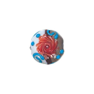 Designer Lampworked Glass Beads Handmade 16812