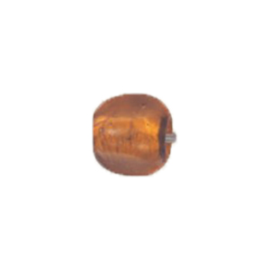 Silver foiled Glass Cabochons frosted 16819