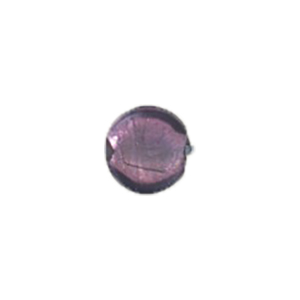 Silver foiled Glass Cabochons frosted 16821