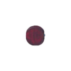 Silver foiled Glass Cabochons frosted 16823