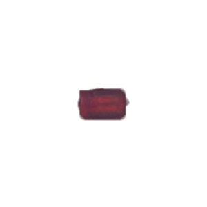 Silver foiled Glass Cabochons frosted 16831