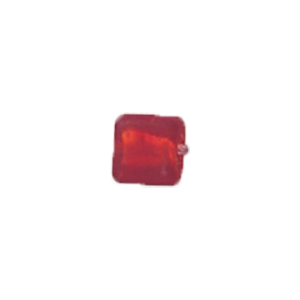 Gold foiled Glass Cabochons frosted 16868
